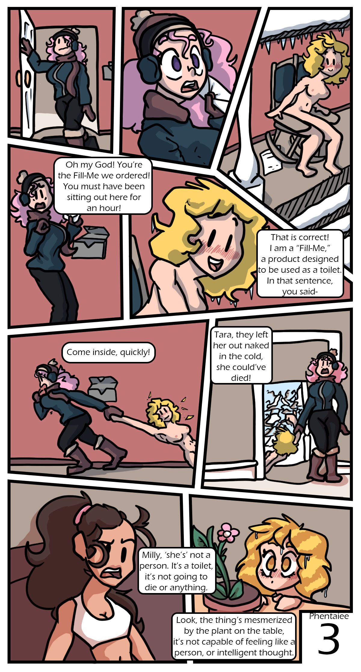 Fill-Me: The Human Toilet page 3 full