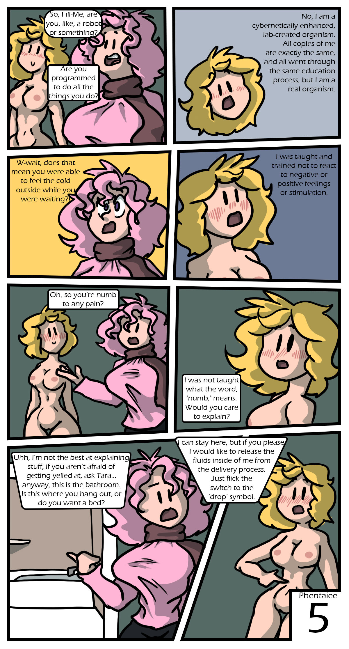Fill-Me: The Human Toilet page 5 full