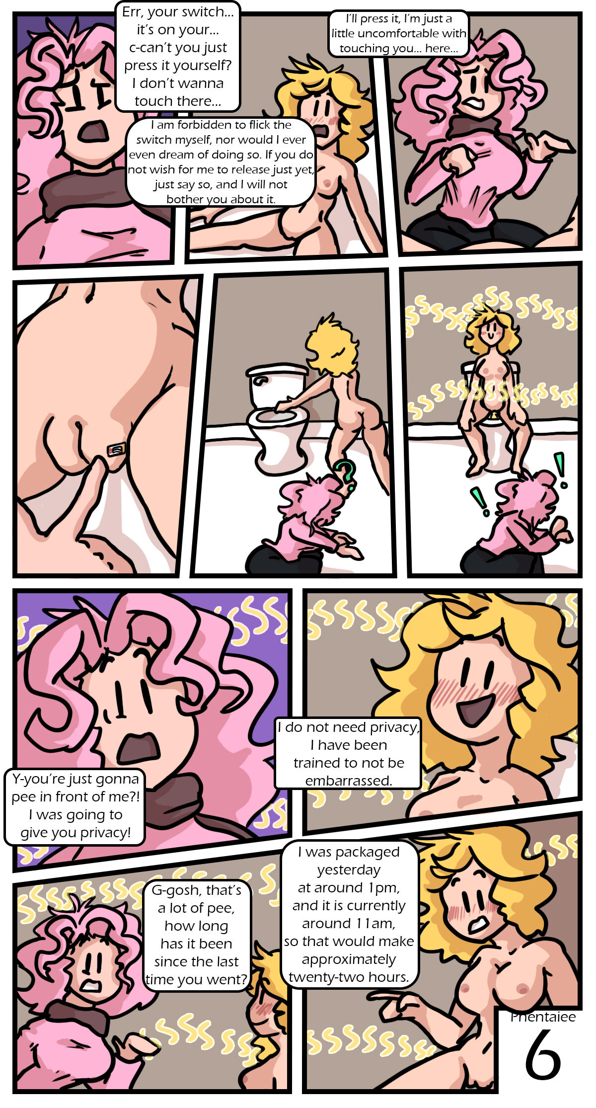 Fill-Me: The Human Toilet page 6 full