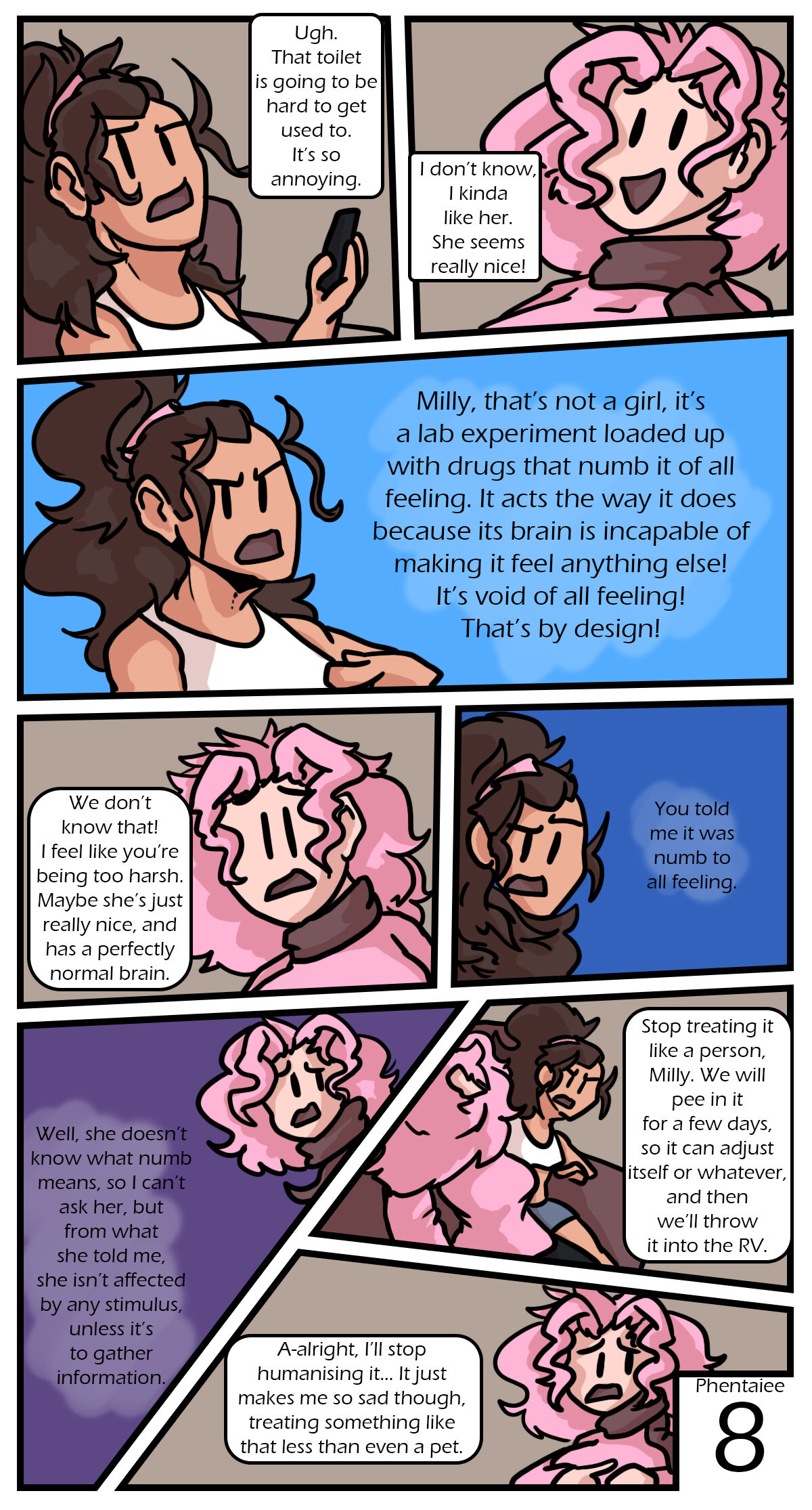 Fill-Me: The Human Toilet page 8 full