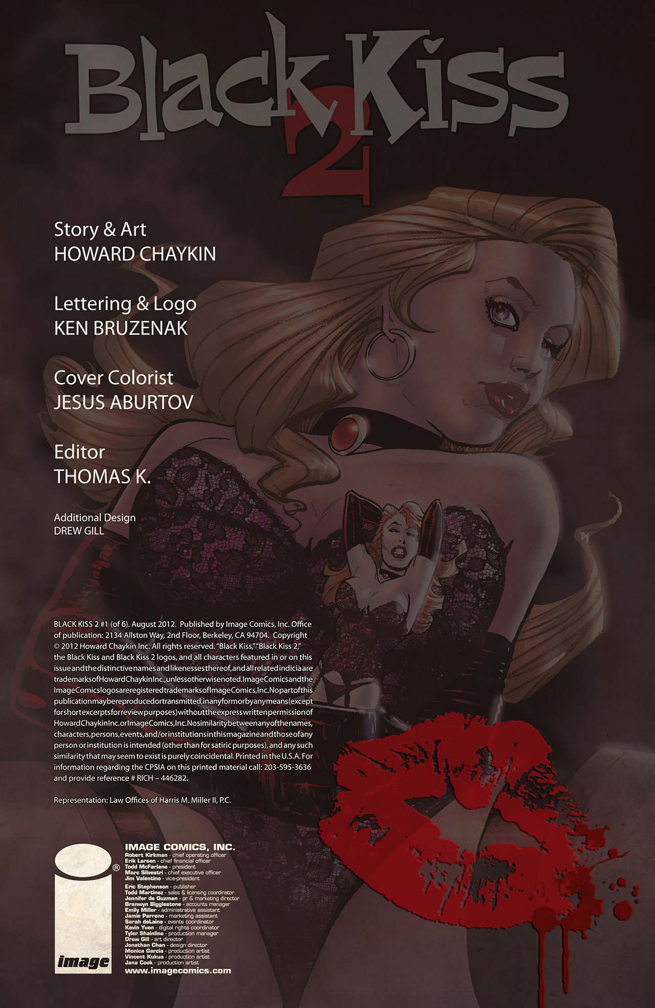 Black Kiss #2.1 page 2 full