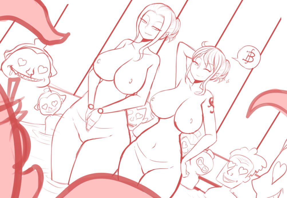 Nami and Robin Gangbang page 7 full