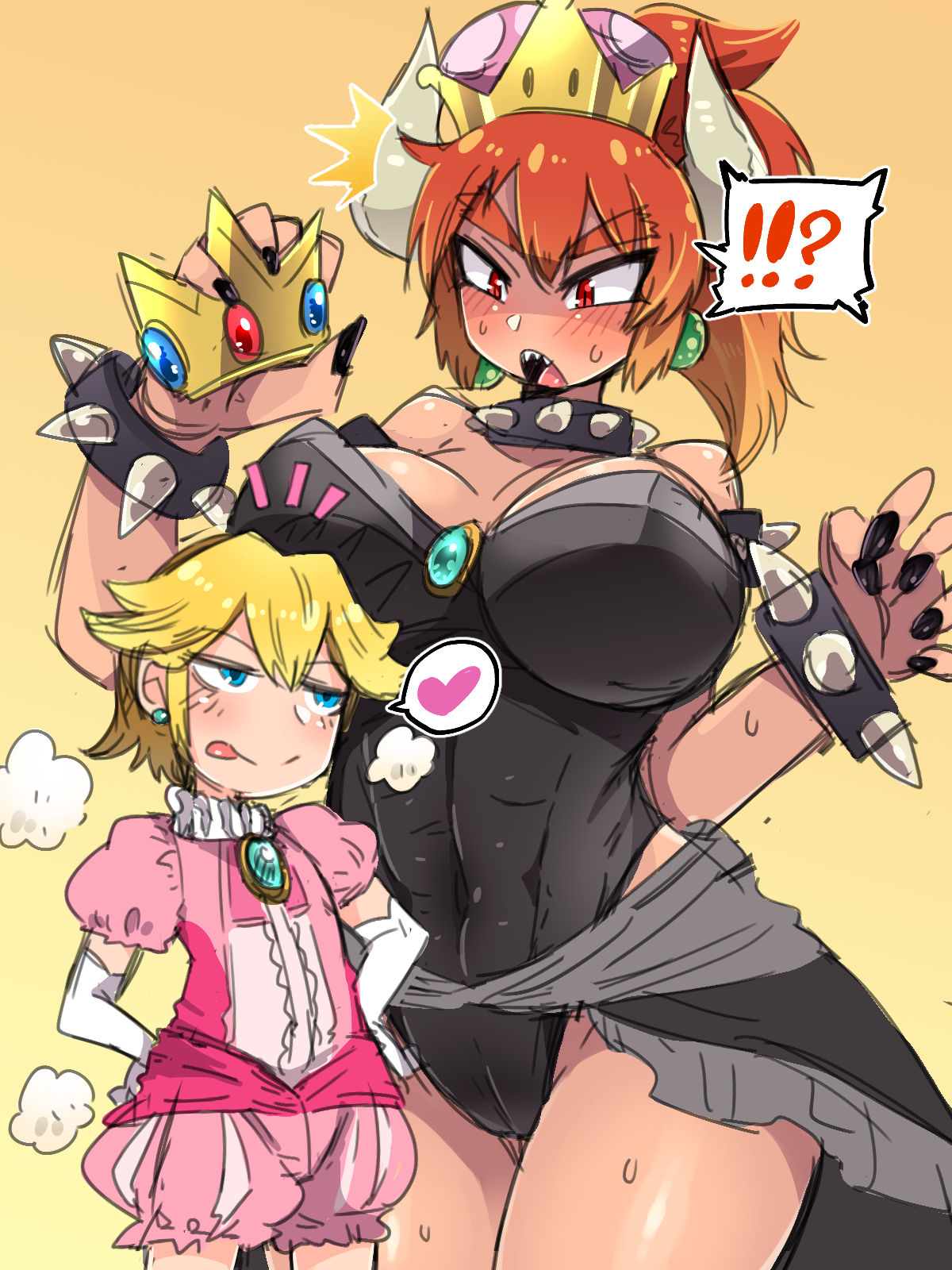Bowsette VS Shota Peach page 2 full
