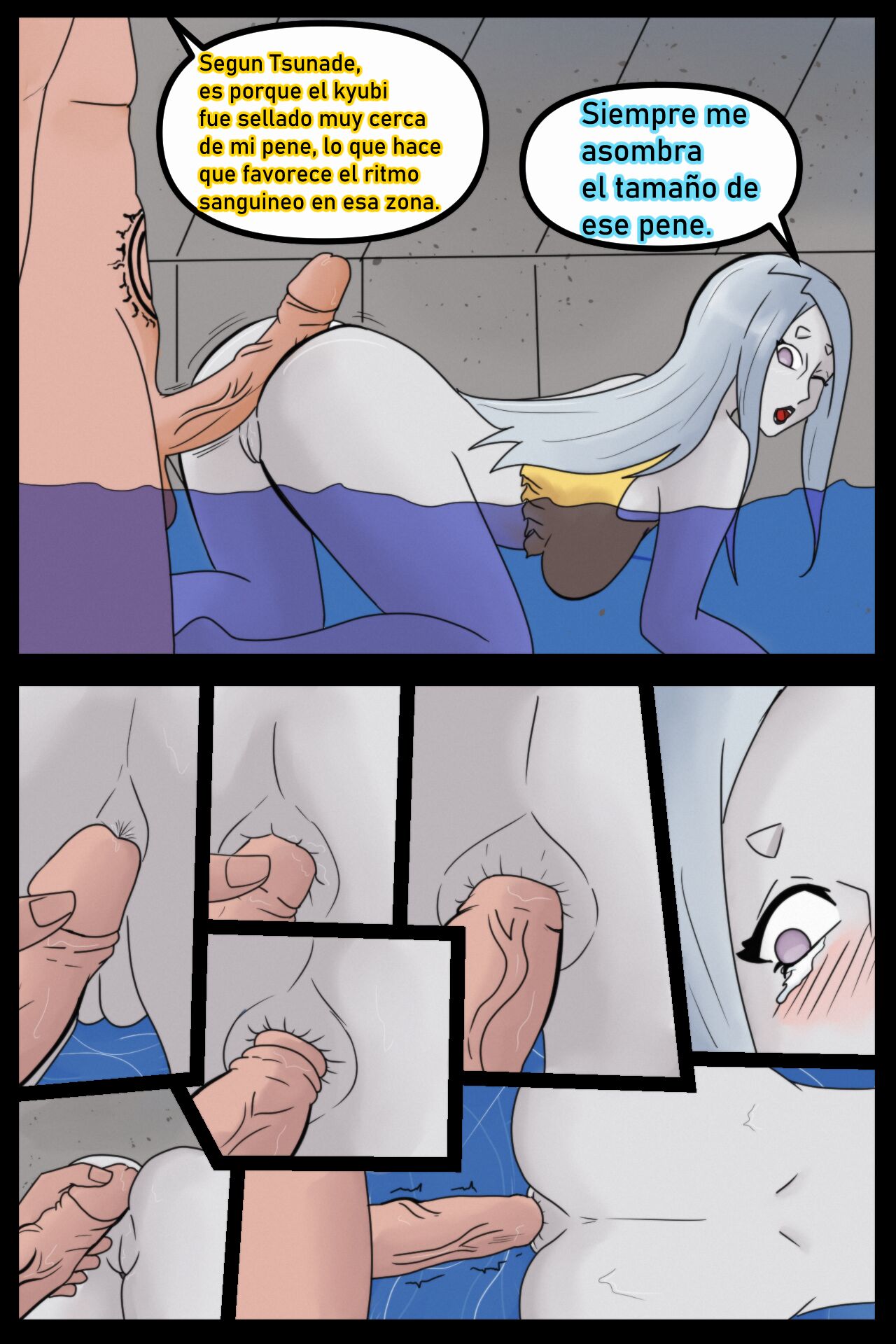 La Salvacion de la Reina Ninja. page 10 full