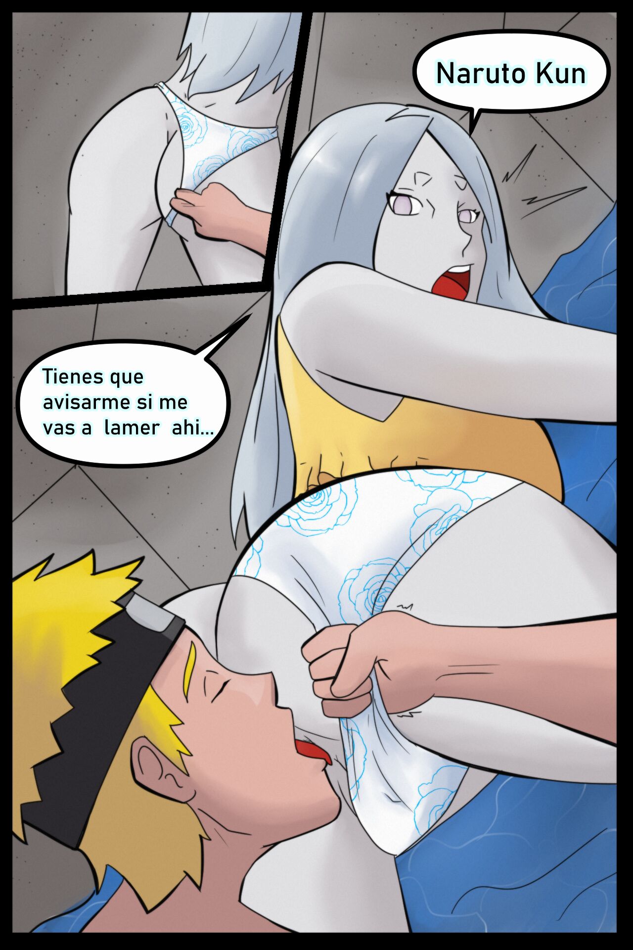 La Salvacion de la Reina Ninja. page 7 full