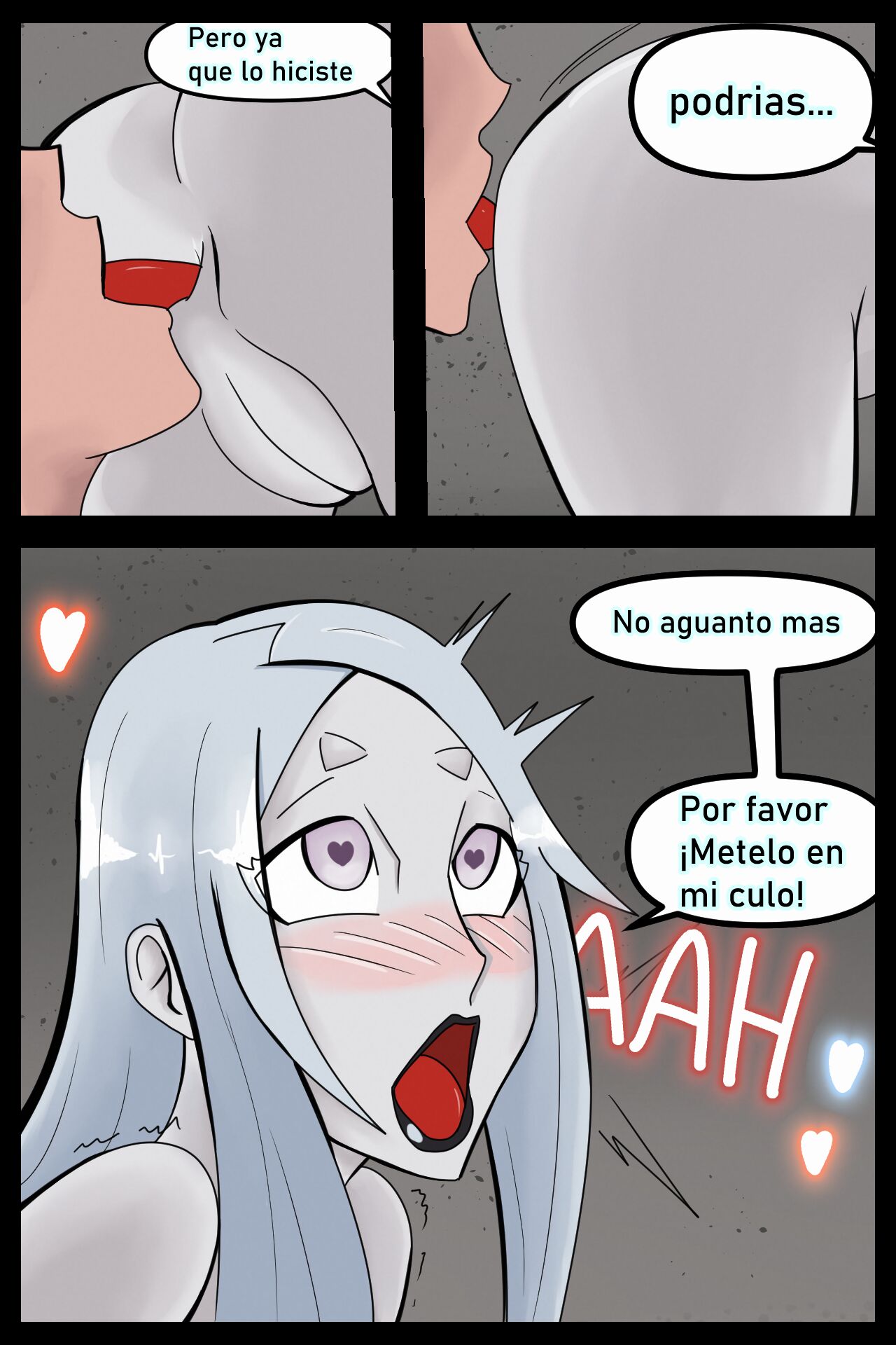 La Salvacion de la Reina Ninja. page 8 full