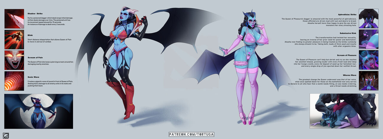DOTA bimbofication page 3 full
