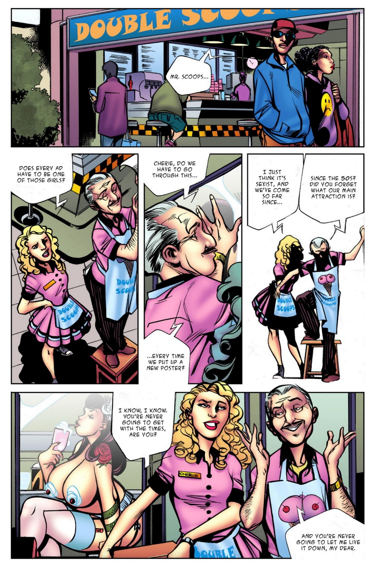 BotComics - Spells R Us, Cherie on top page 2 full