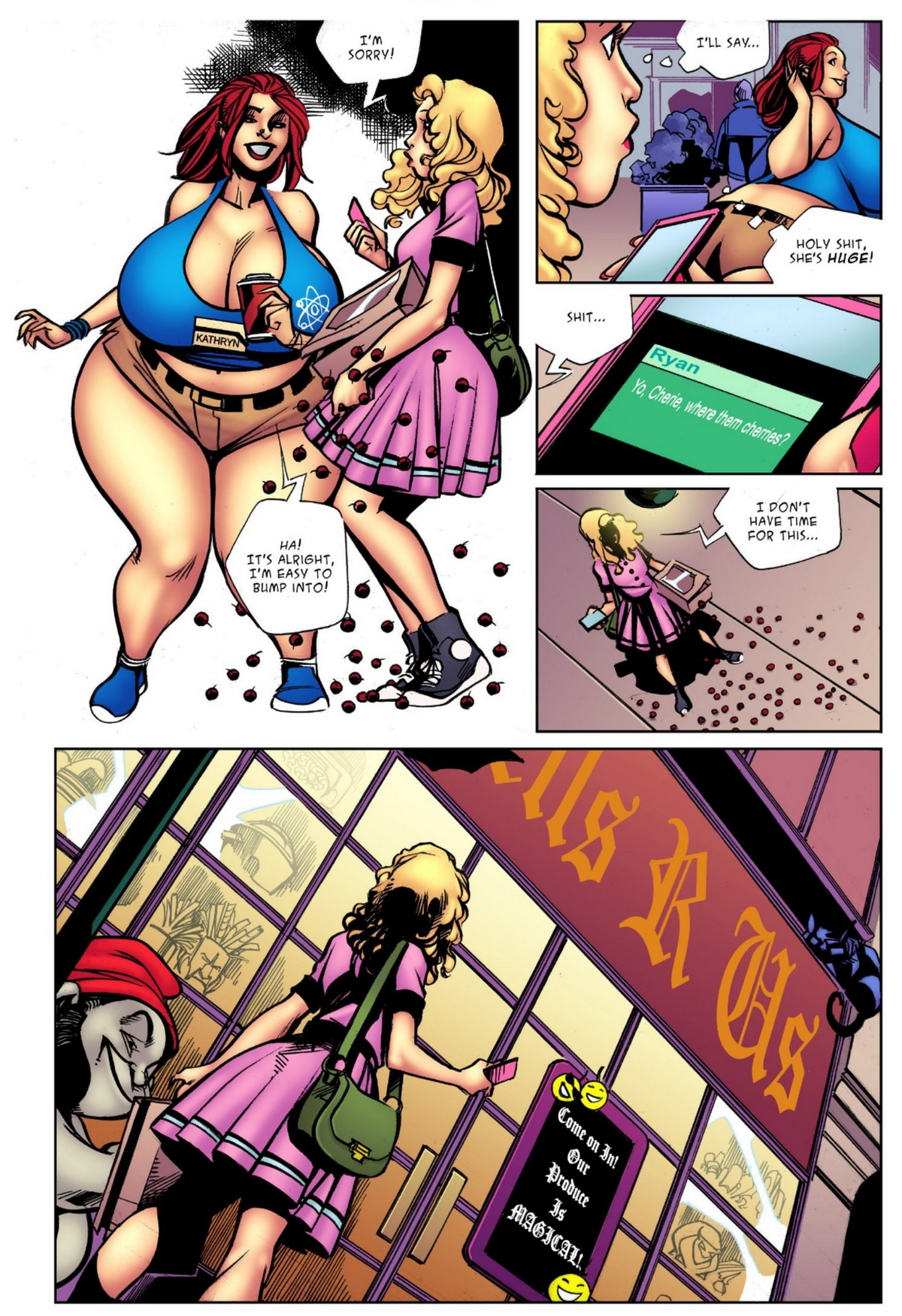 BotComics - Spells R Us, Cherie on top page 5 full