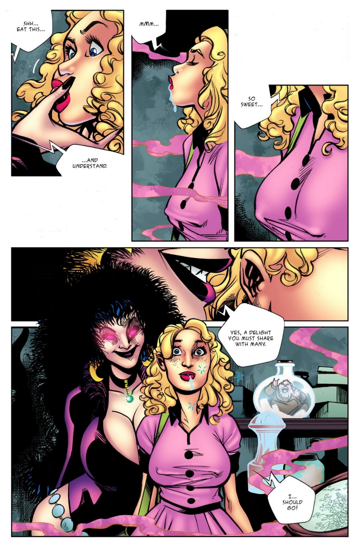 BotComics - Spells R Us, Cherie on top page 7 full