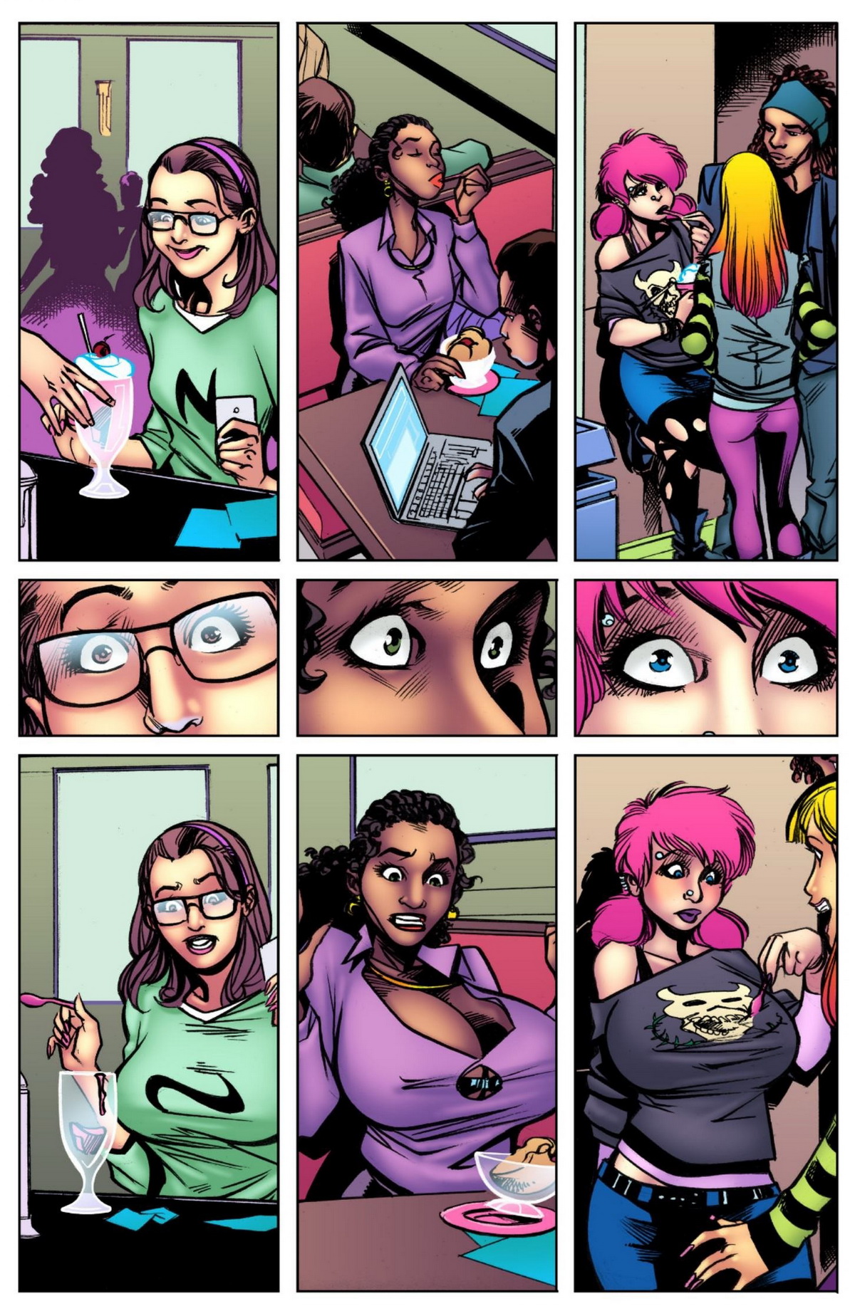 BotComics - Spells R Us, Cherie on top page 9 full