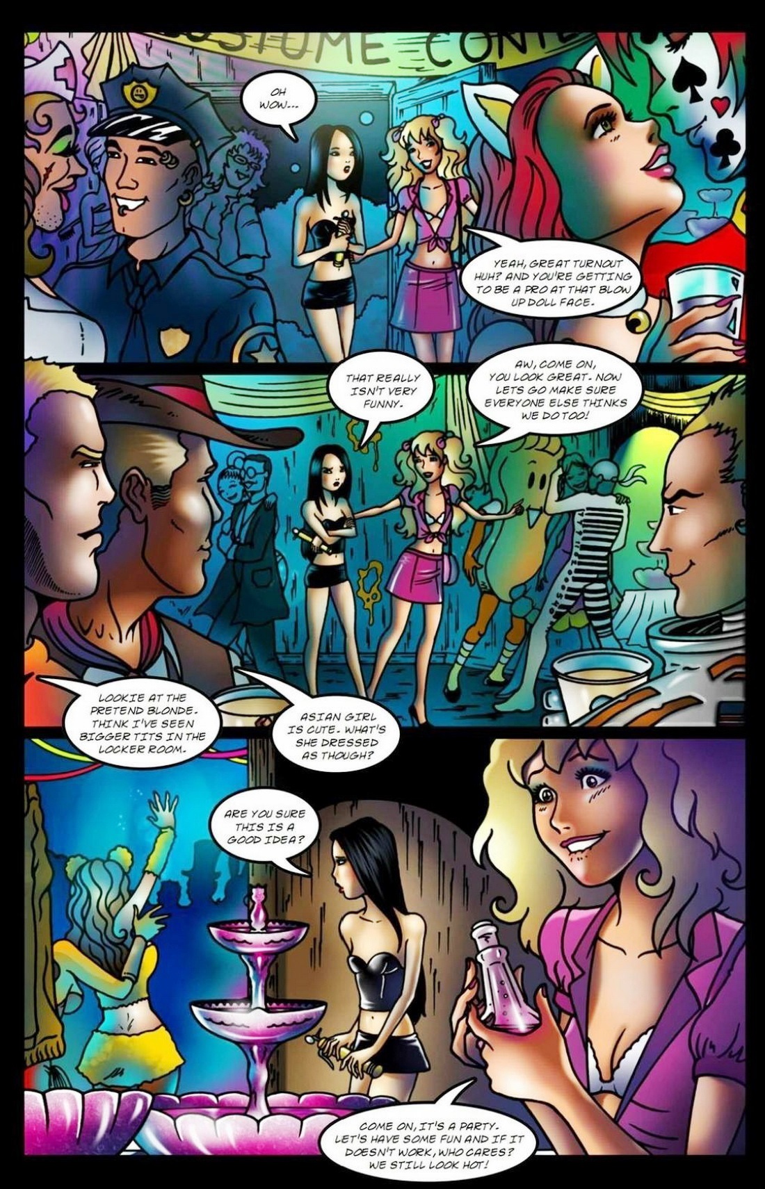 BotComics - Spells R Us - All dressed up page 5 full