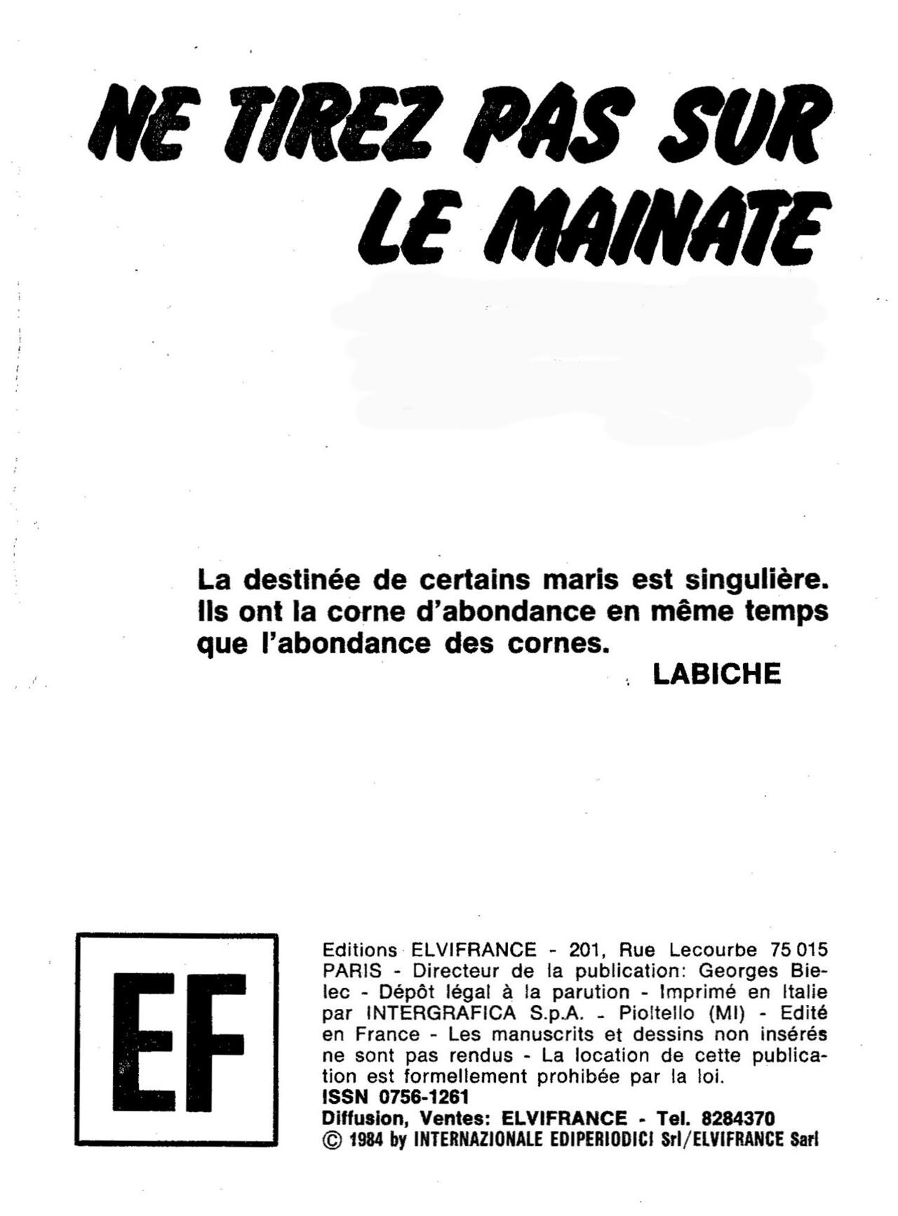 LES CORNARDS N°029 - Ne tirez pas sur le mainate page 3 full