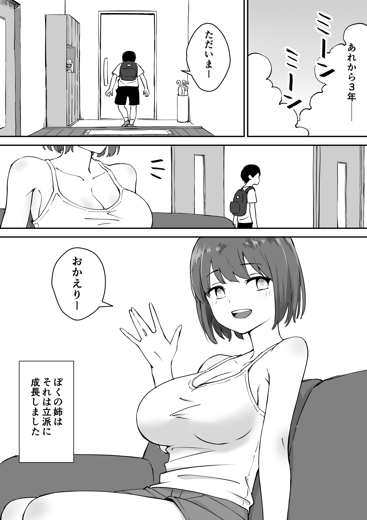 親の再婚で出来た姉があまりに無防備だったので、とりあえず犯してみた。 page 3 full