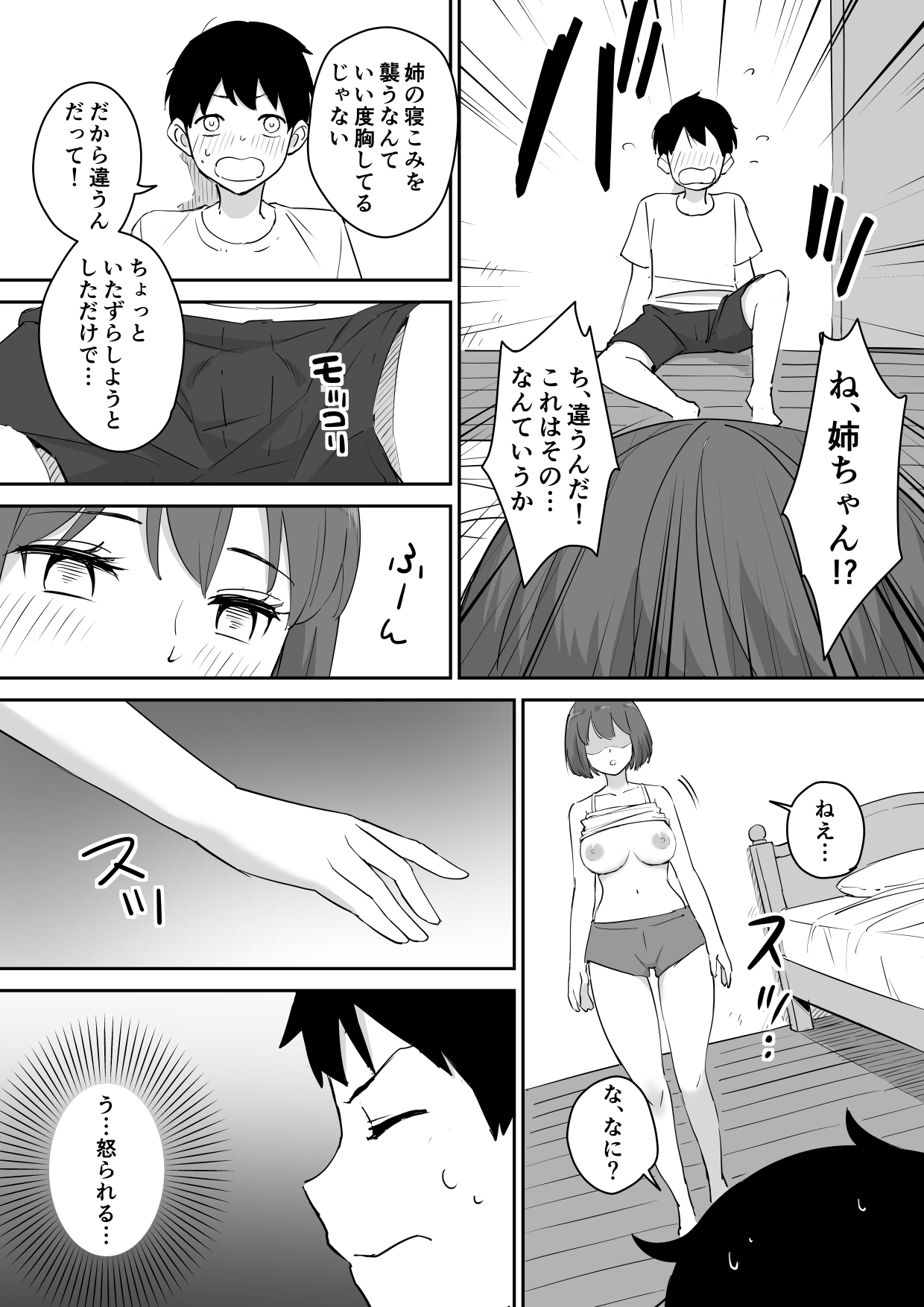 親の再婚で出来た姉があまりに無防備だったので、とりあえず犯してみた。 page 9 full