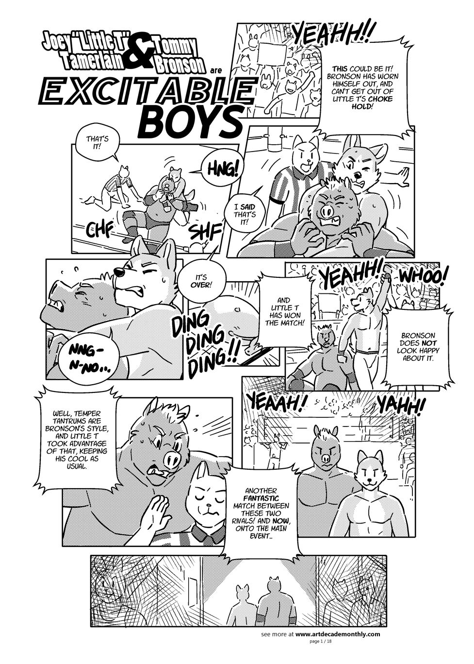 Excitable Boys by Artdecade page 1 full