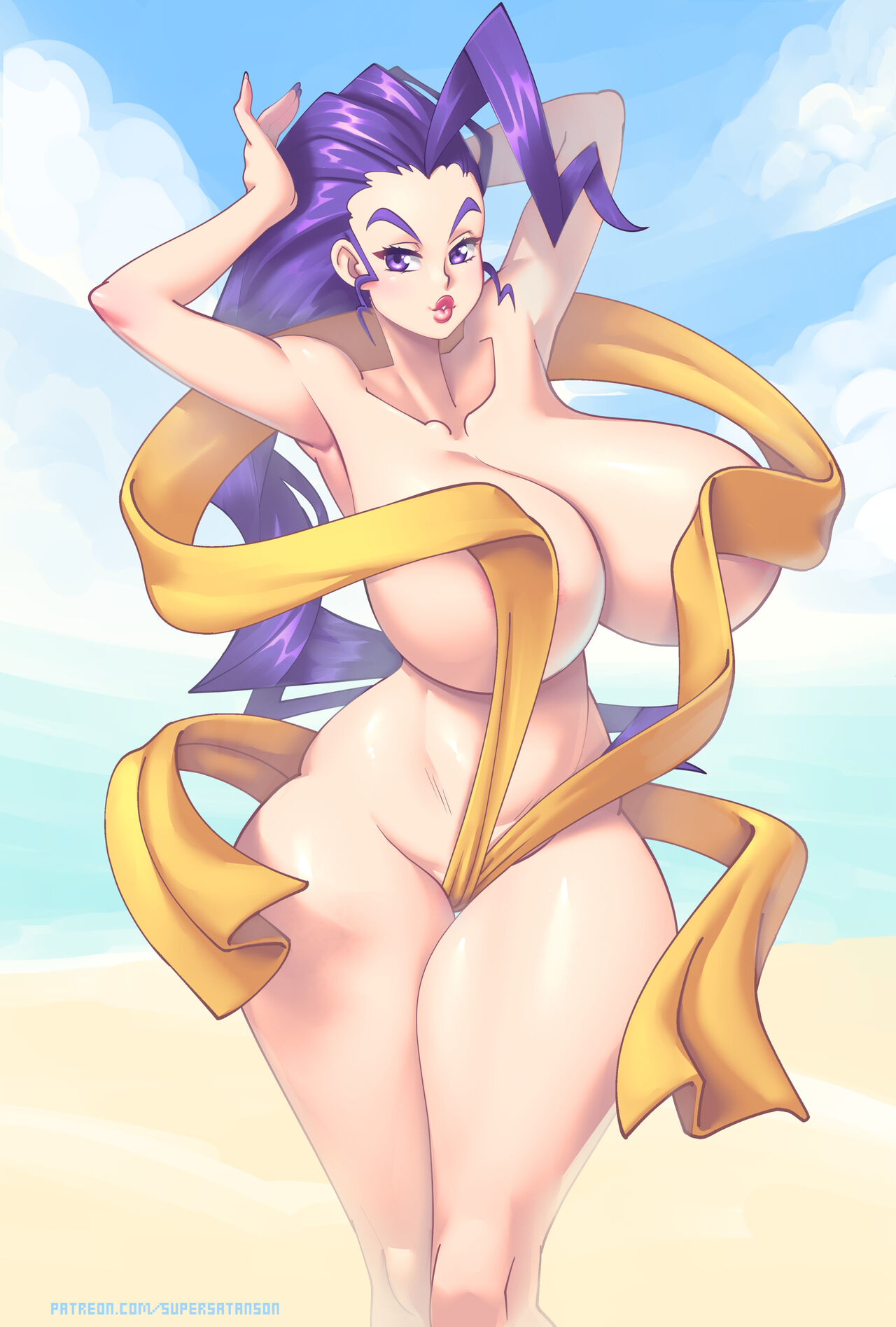 Street Fighter Beach Special page 8 full