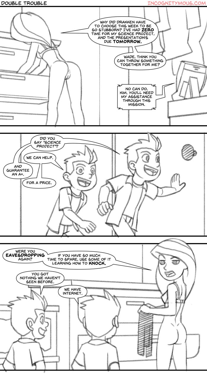 Kim Possible - Double Trouble page 1 full