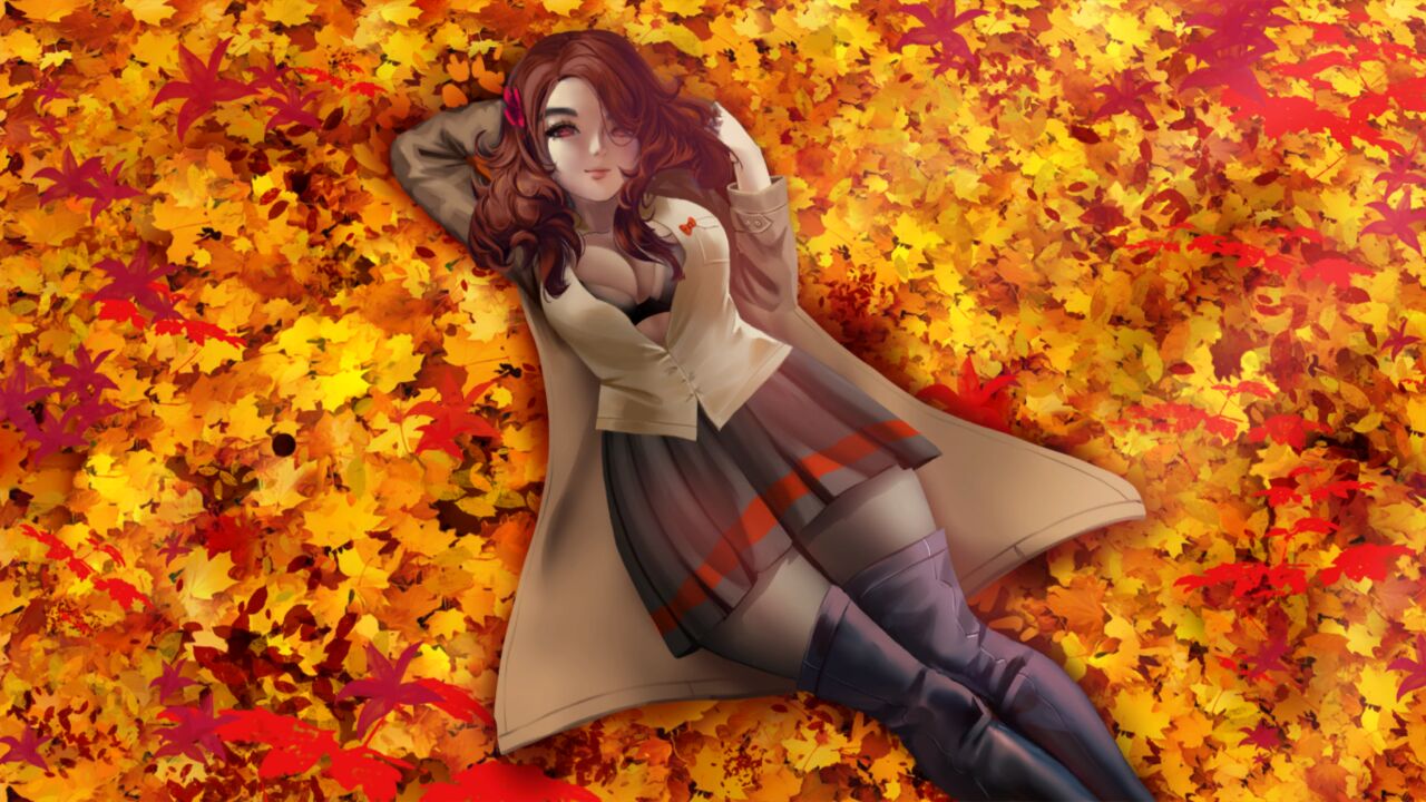 Autumn and Girls page 5 full