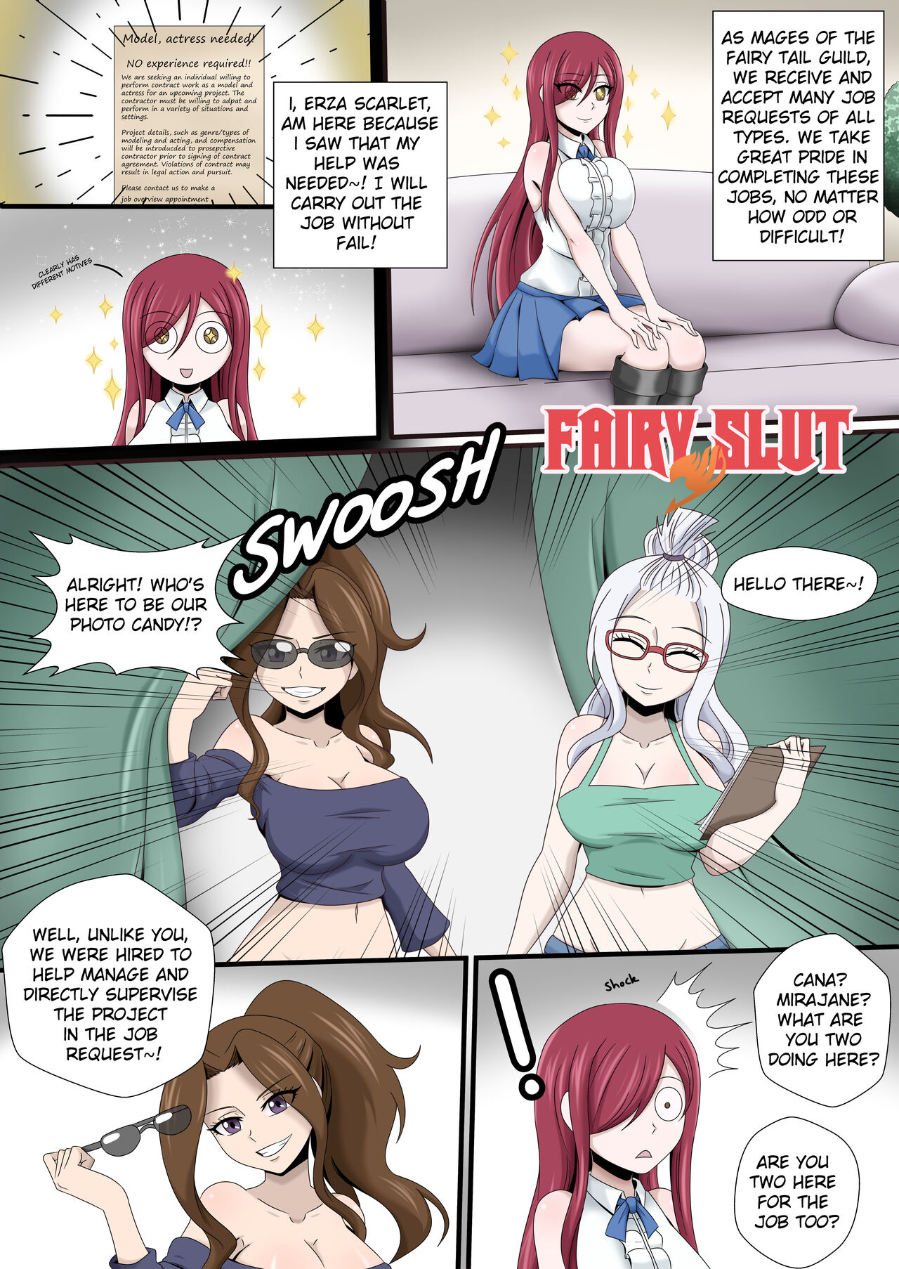 Fairy Slut: A Fairy Tail Doujin by GGC page 1 full