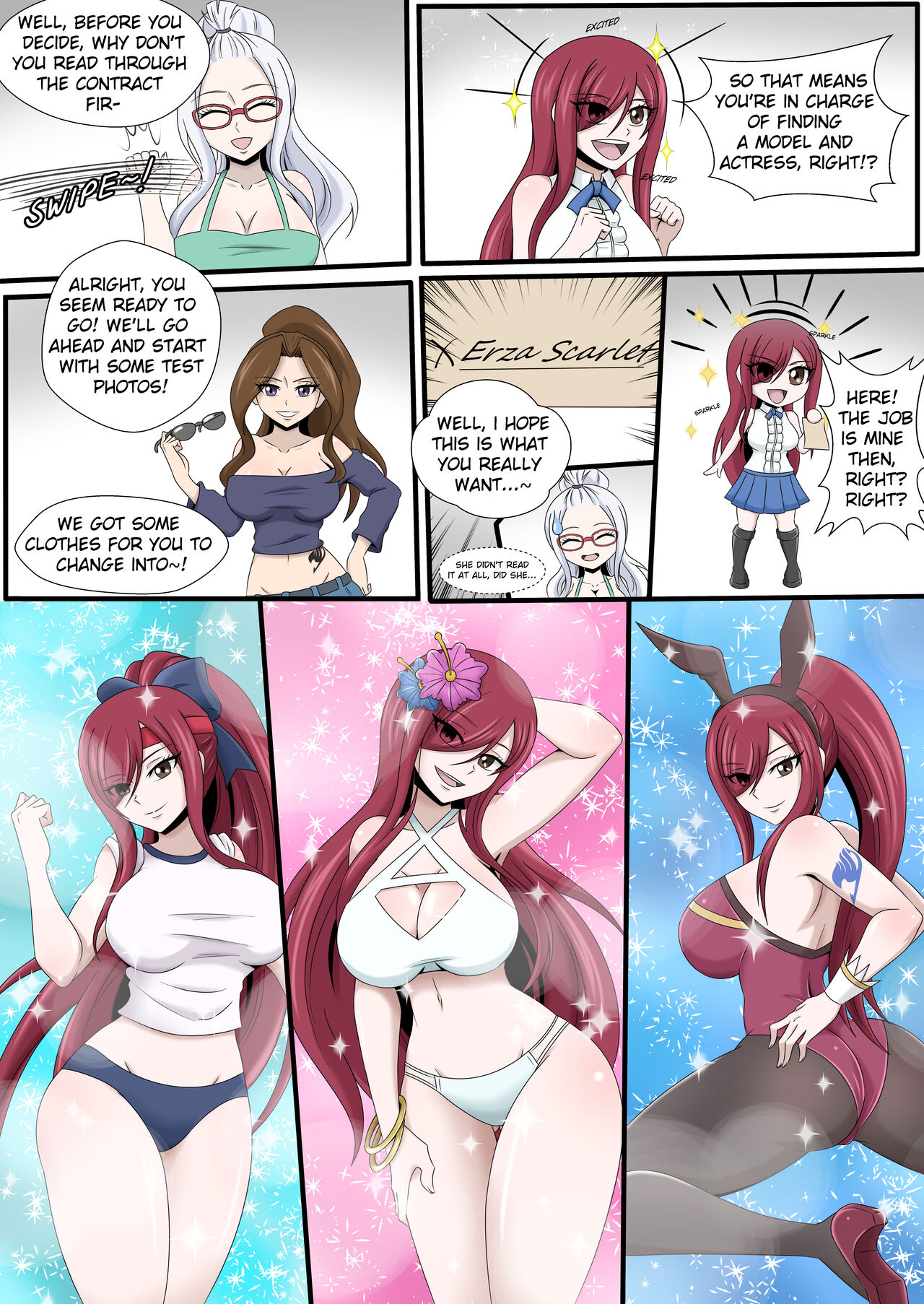 Fairy Slut: A Fairy Tail Doujin by GGC page 2 full