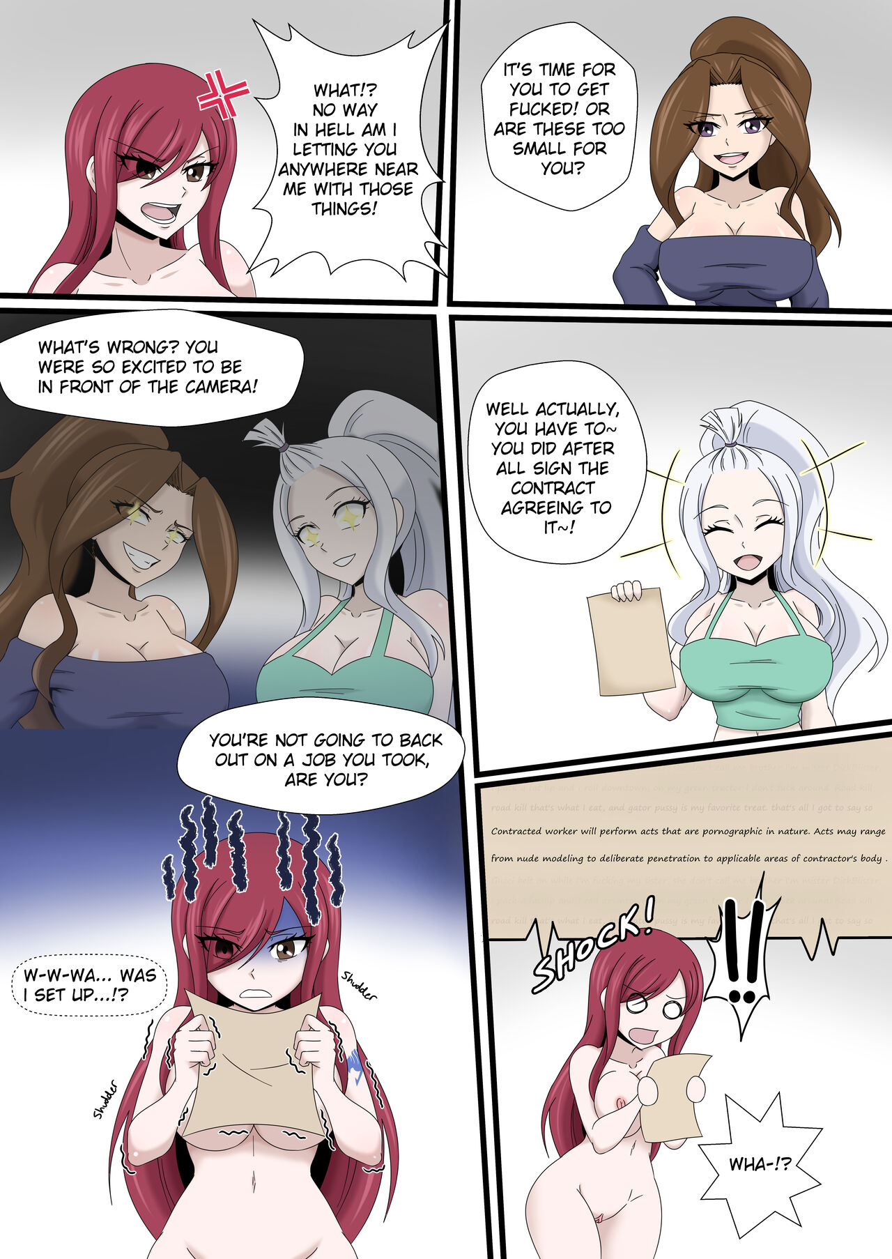 Fairy Slut: A Fairy Tail Doujin by GGC page 5 full