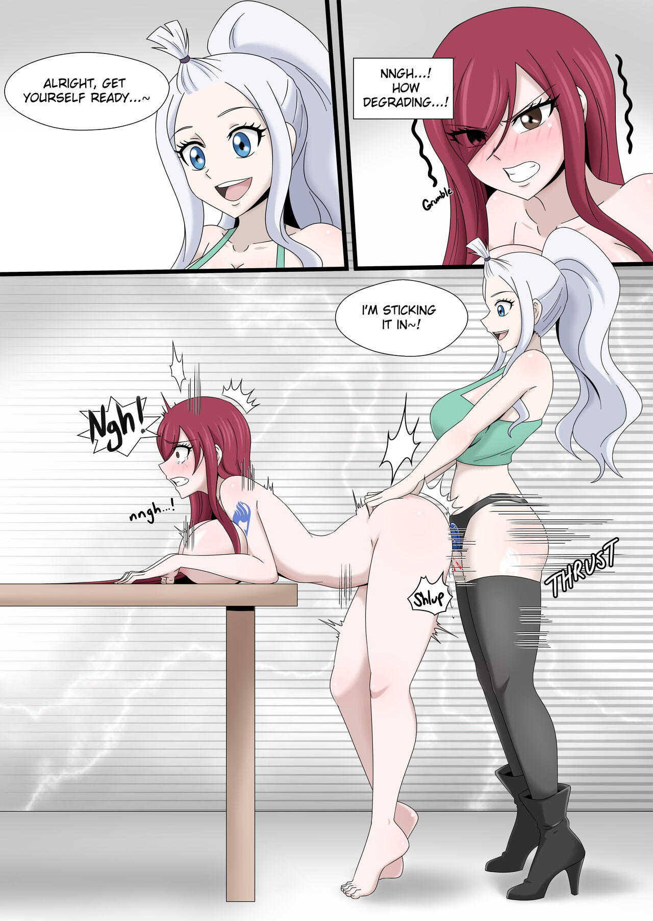 Fairy Slut: A Fairy Tail Doujin by GGC page 7 full