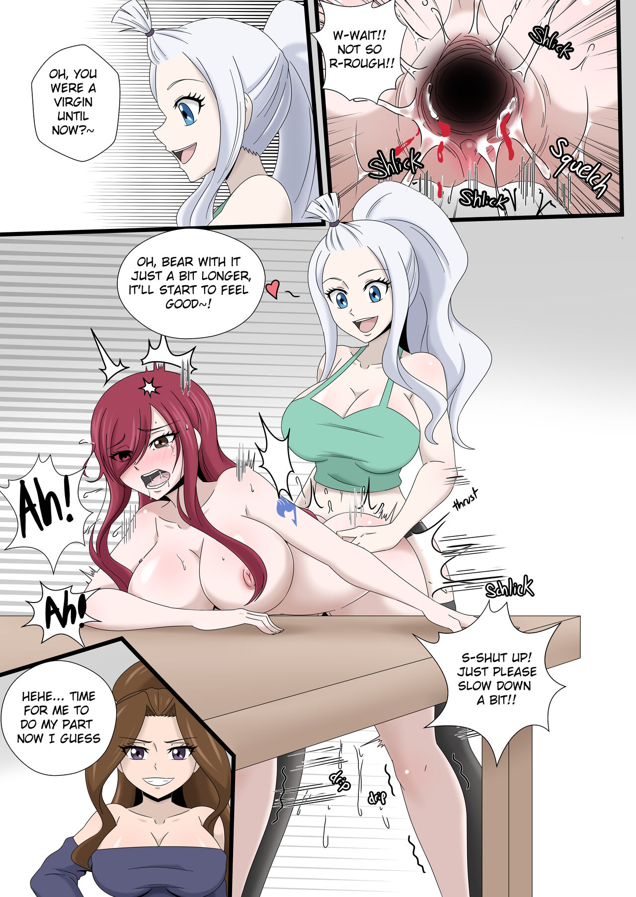 Fairy Slut: A Fairy Tail Doujin by GGC page 8 full
