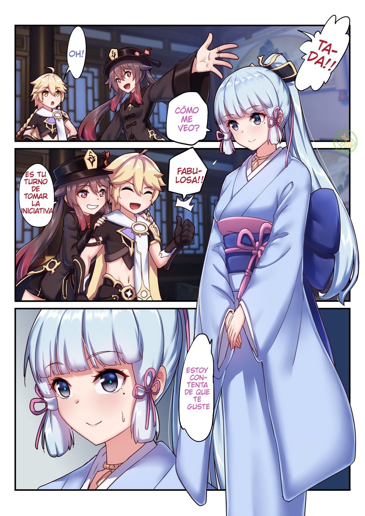 Hutao &amp; Kamisato Ayaka page 2 full