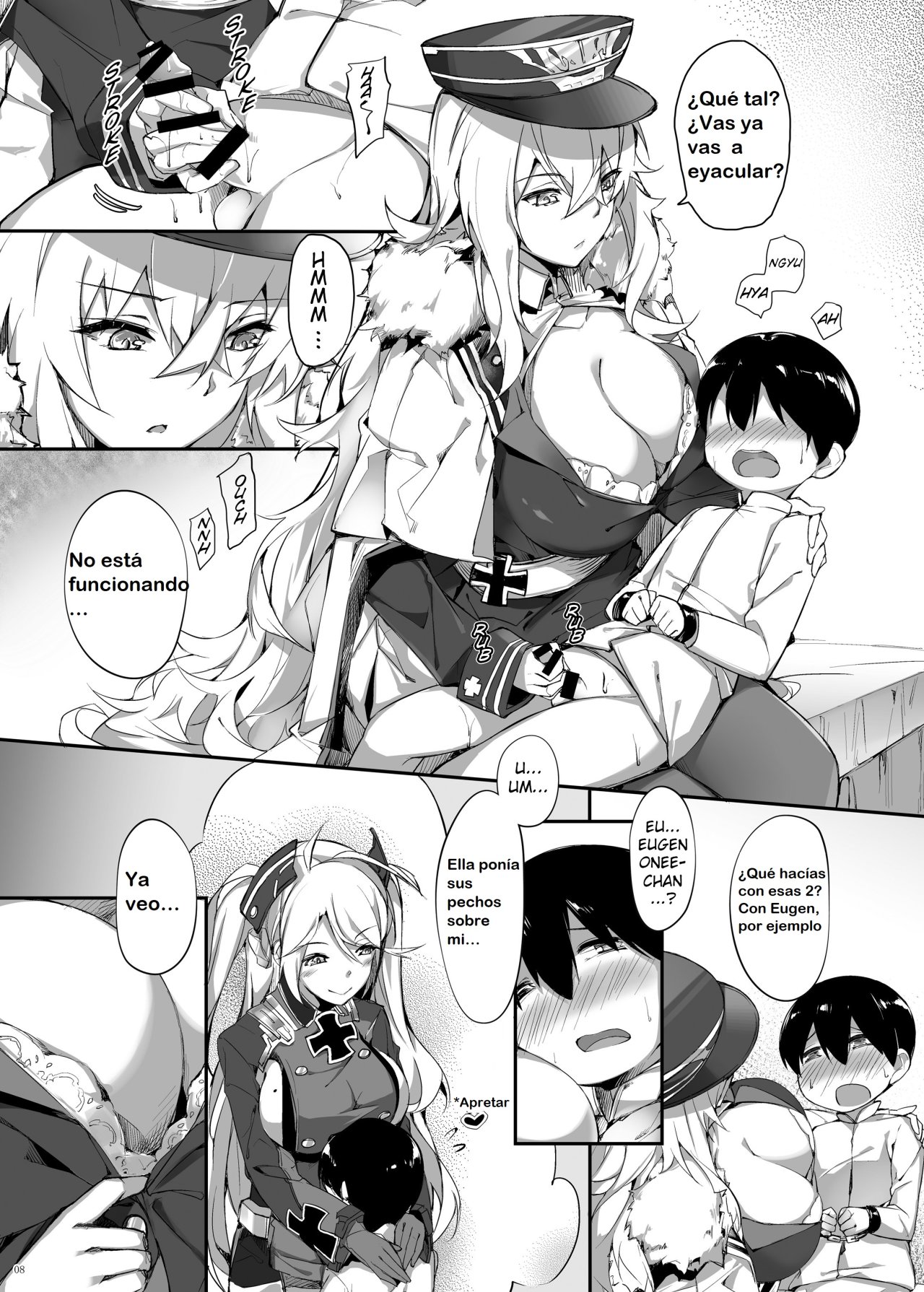Zeppelin no Shota Aiyoku Hogo | Zeppelin's Lewd Shota Babysitting page 8 full