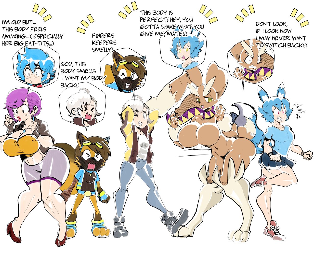 Pokemon Bodyswap 2 page 5 full