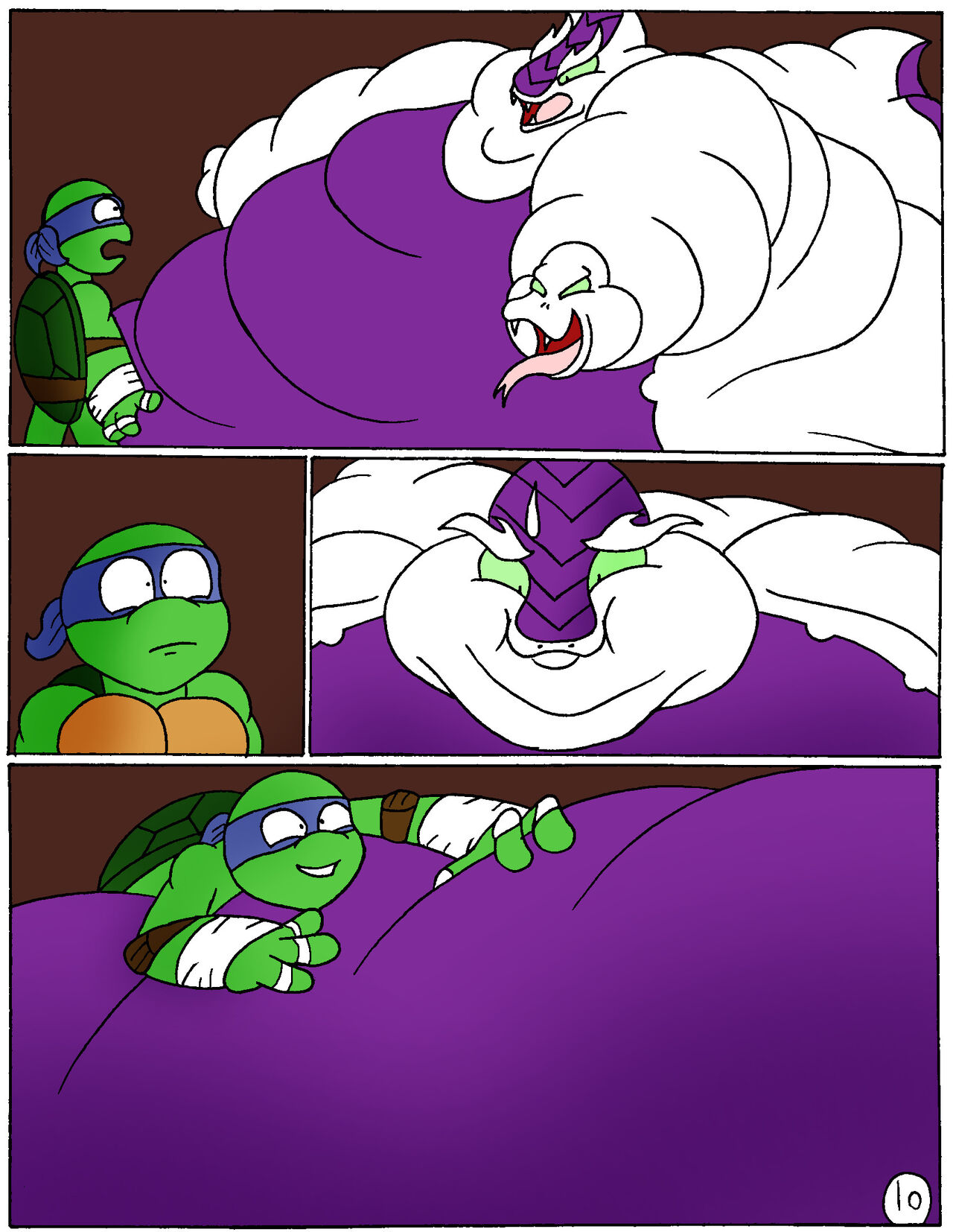 Karai's pizza party page 10 full