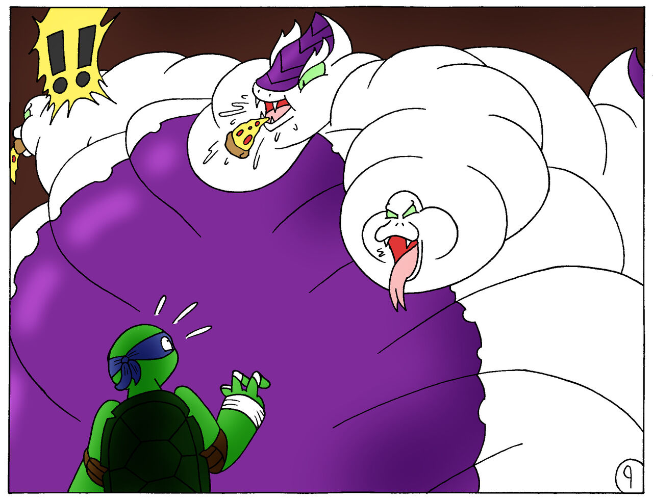 Karai's pizza party page 9 full