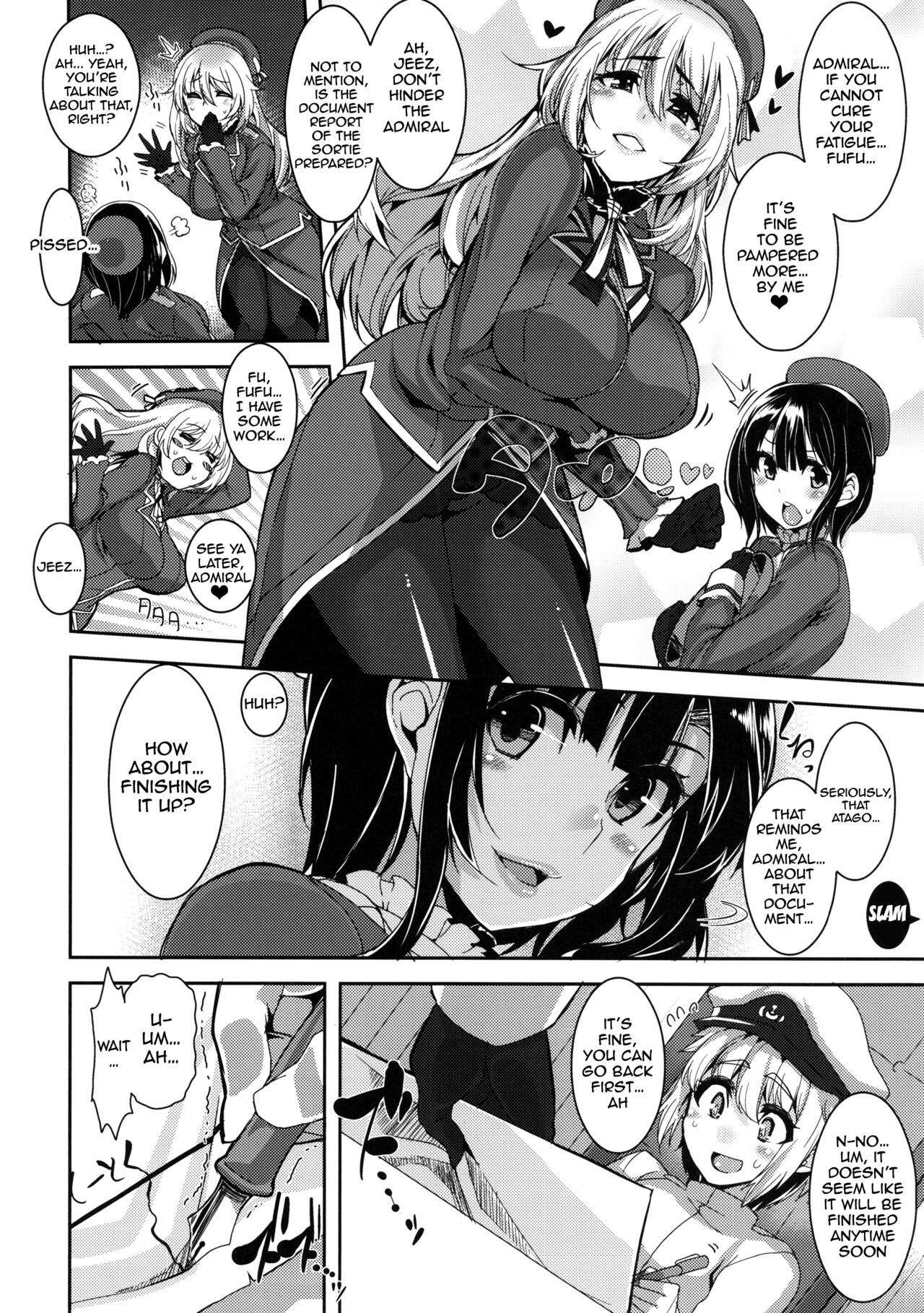 Chicchai Teitoku to Takao-san to Atago-san | Tiny Admiral, Takao-san, and Atago-san page 5 full