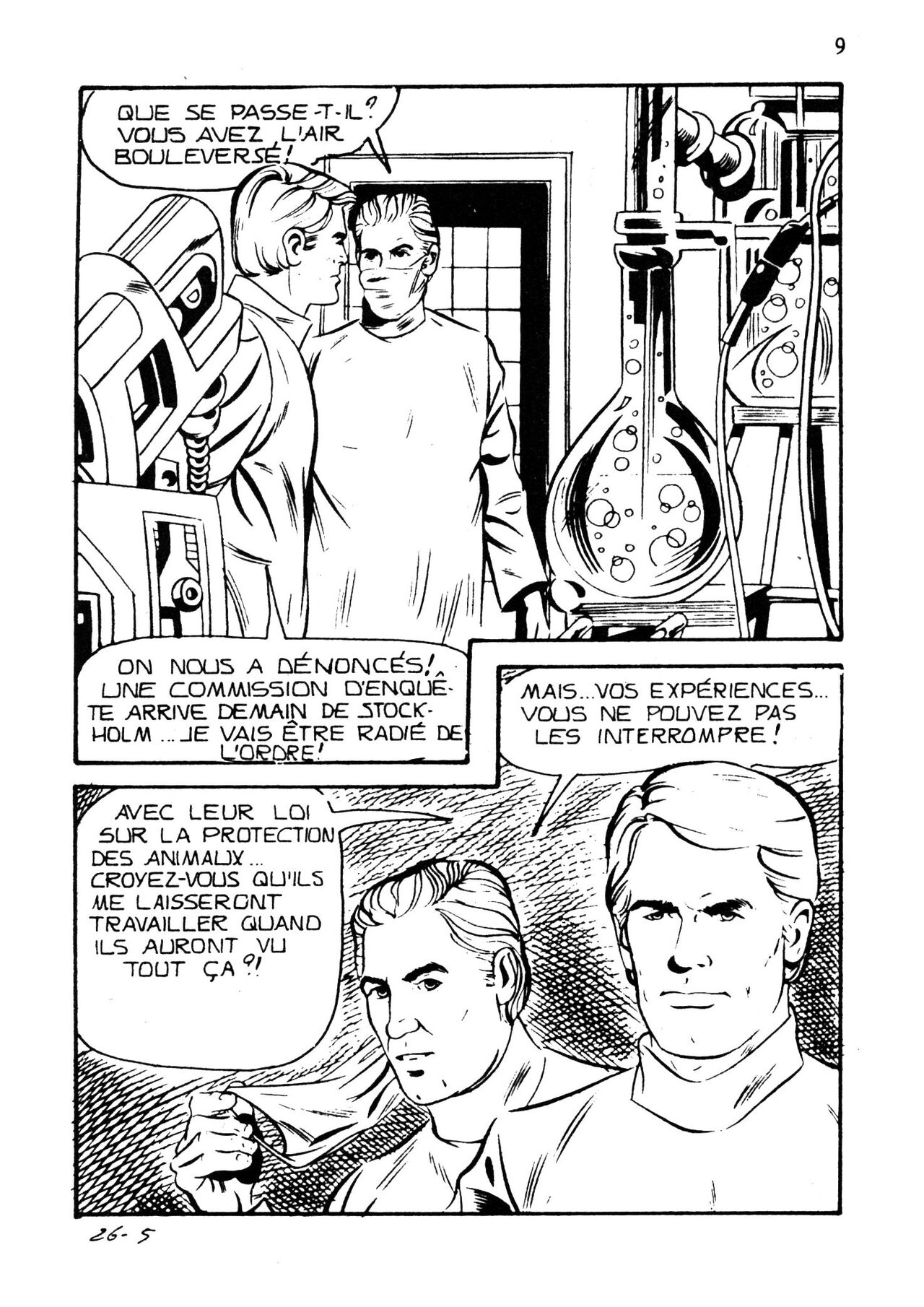 Elvifrance - Série bleue -  025 - Le sperme de la mort page 9 full