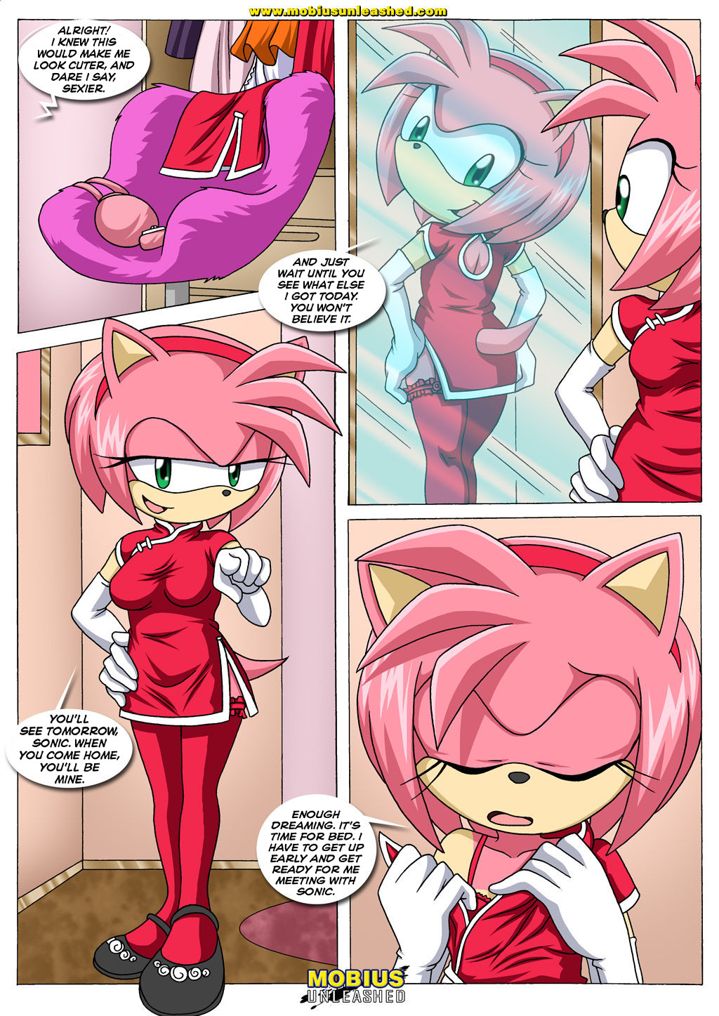 Mobius Unleashed: Amy's Fantasy page 2 full