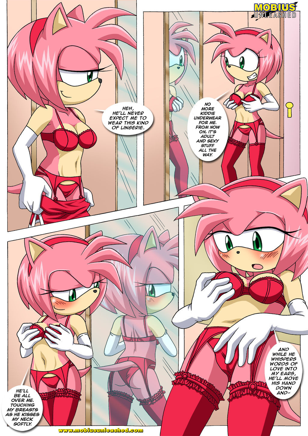 Mobius Unleashed: Amy's Fantasy page 3 full