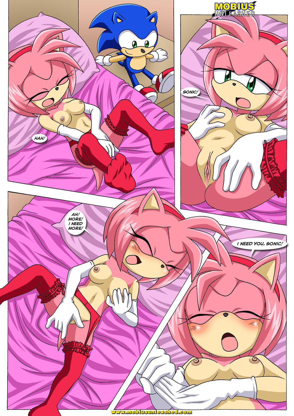Mobius Unleashed: Amy's Fantasy page 5 full