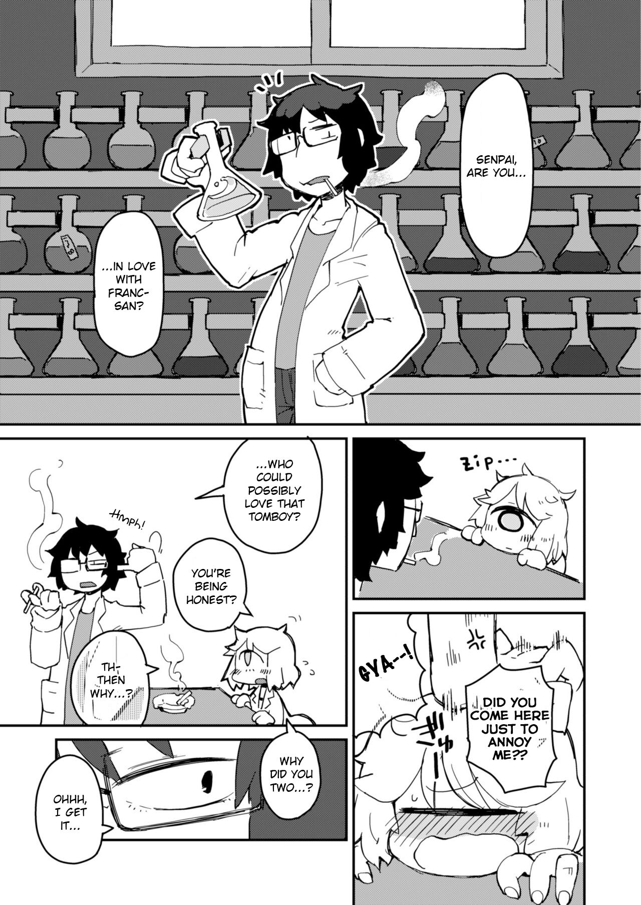 Kouhai no Tangan-chan #2 | Kouhai-chan the Mono-Eye Girl #2 page 4 full
