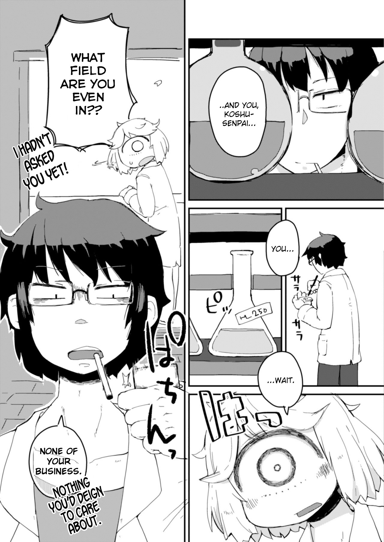 Kouhai no Tangan-chan #2 | Kouhai-chan the Mono-Eye Girl #2 page 8 full