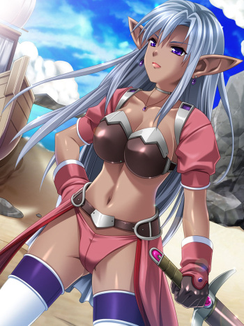 Yokubou Kaiki Dai 299 Shou - Prison Island Fantasy Gekitou! Nawashi Sankyoudai vs Dark Elf Musume cover