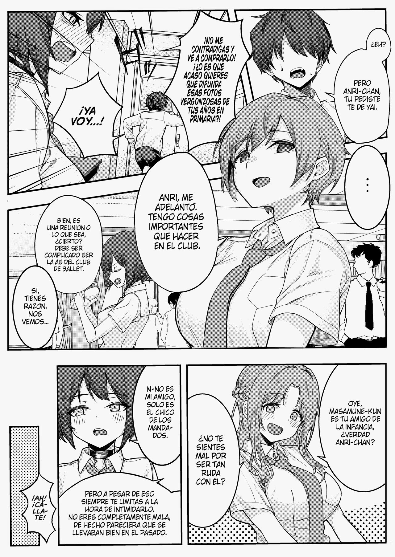 Boku no Koto o Ijimetekuru Osananajimi no Tomodachi to Ura de wa Kossori Yarimakutteru Hon | Mi Amiga de la Infancia me Acosa, Pero yo me Follo a sus Amigas a sus Espaldas page 5 full