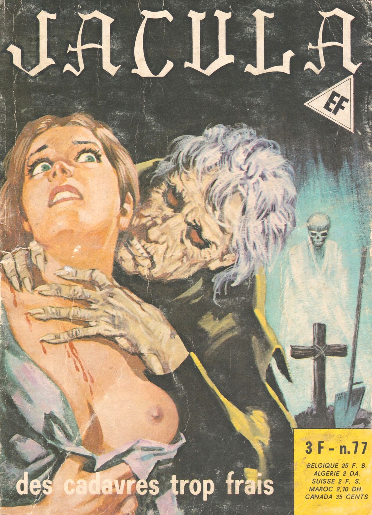 Jacula 077 - Des cadavres trop frais page 1 full
