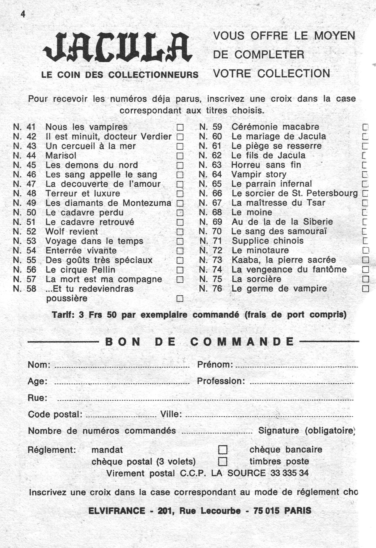 Jacula 077 - Des cadavres trop frais page 4 full