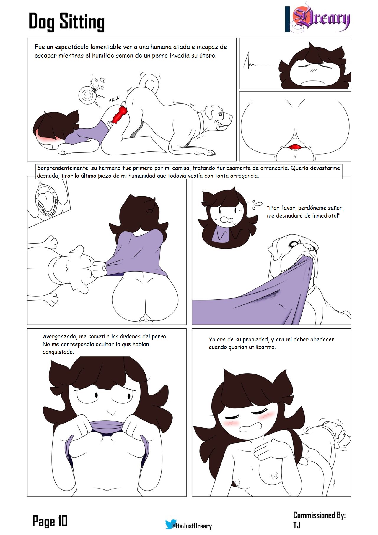 Dog Sitting page 10 full