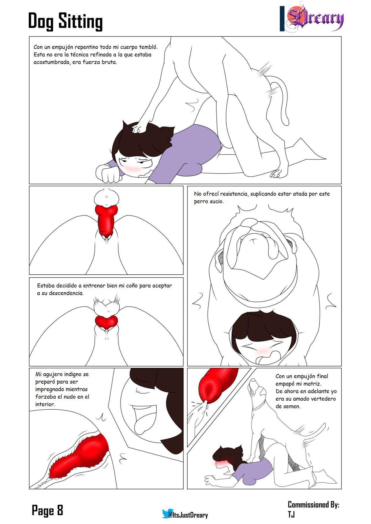 Dog Sitting page 8 full