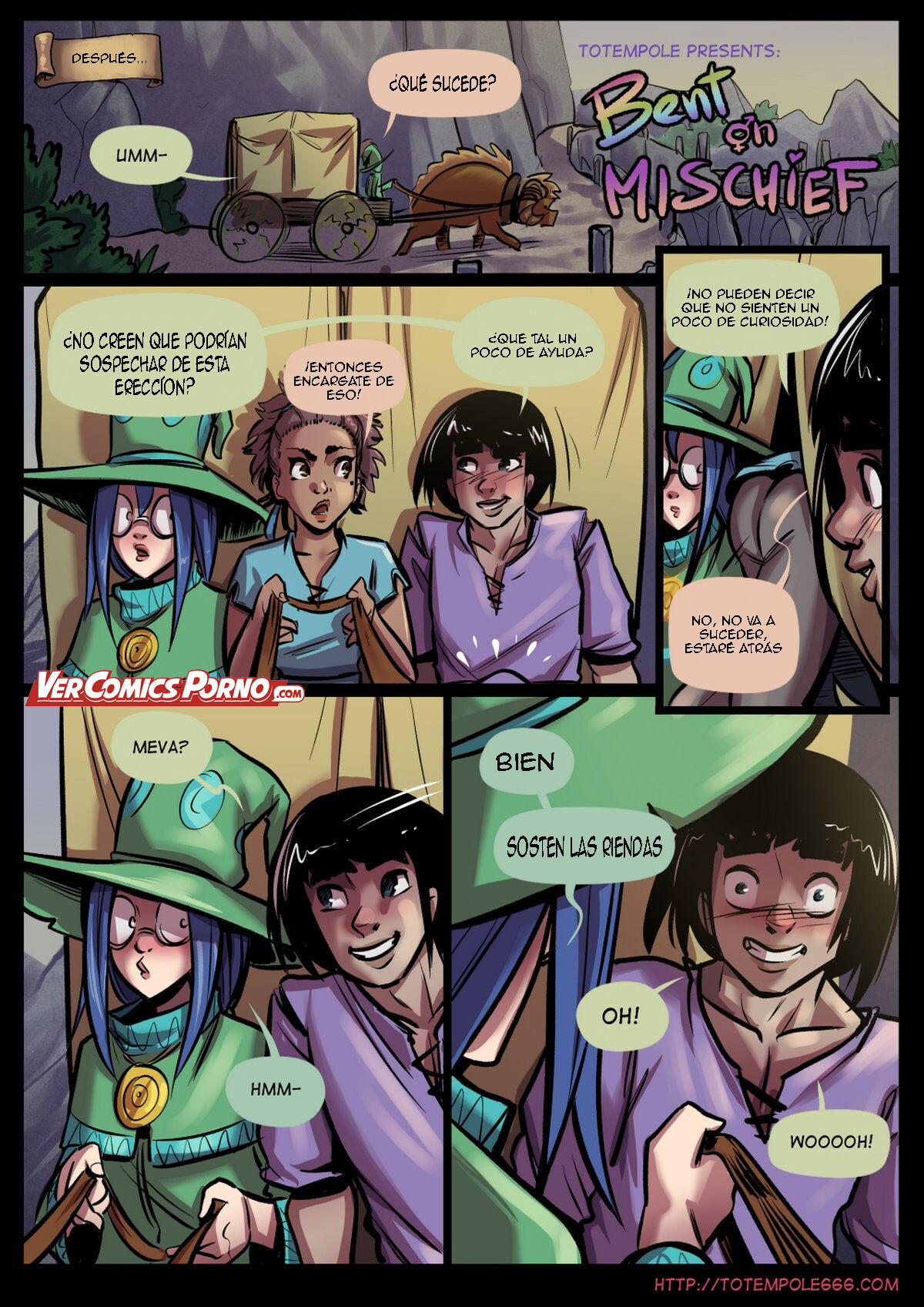 The Cummoner #24 - Bent on Mischief page 6 full