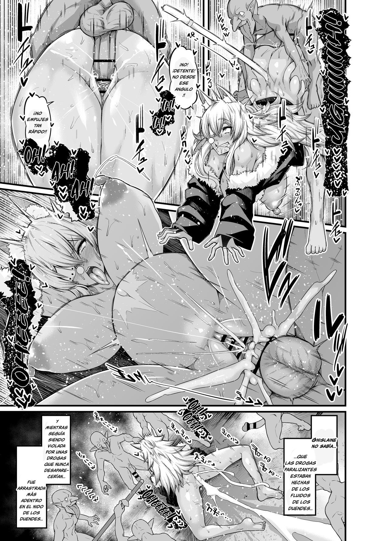 Ghislaine, Goblin Taiji e Iku | Ghislaine, saliendo a cazar duendes page 4 full