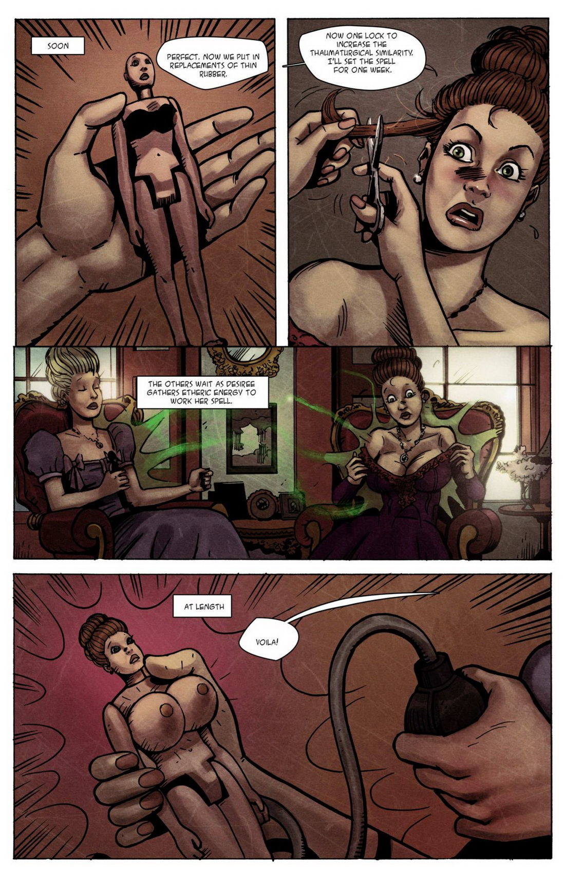 BotComics - Artemis Club- The Bountiful Gardens Affair page 6 full