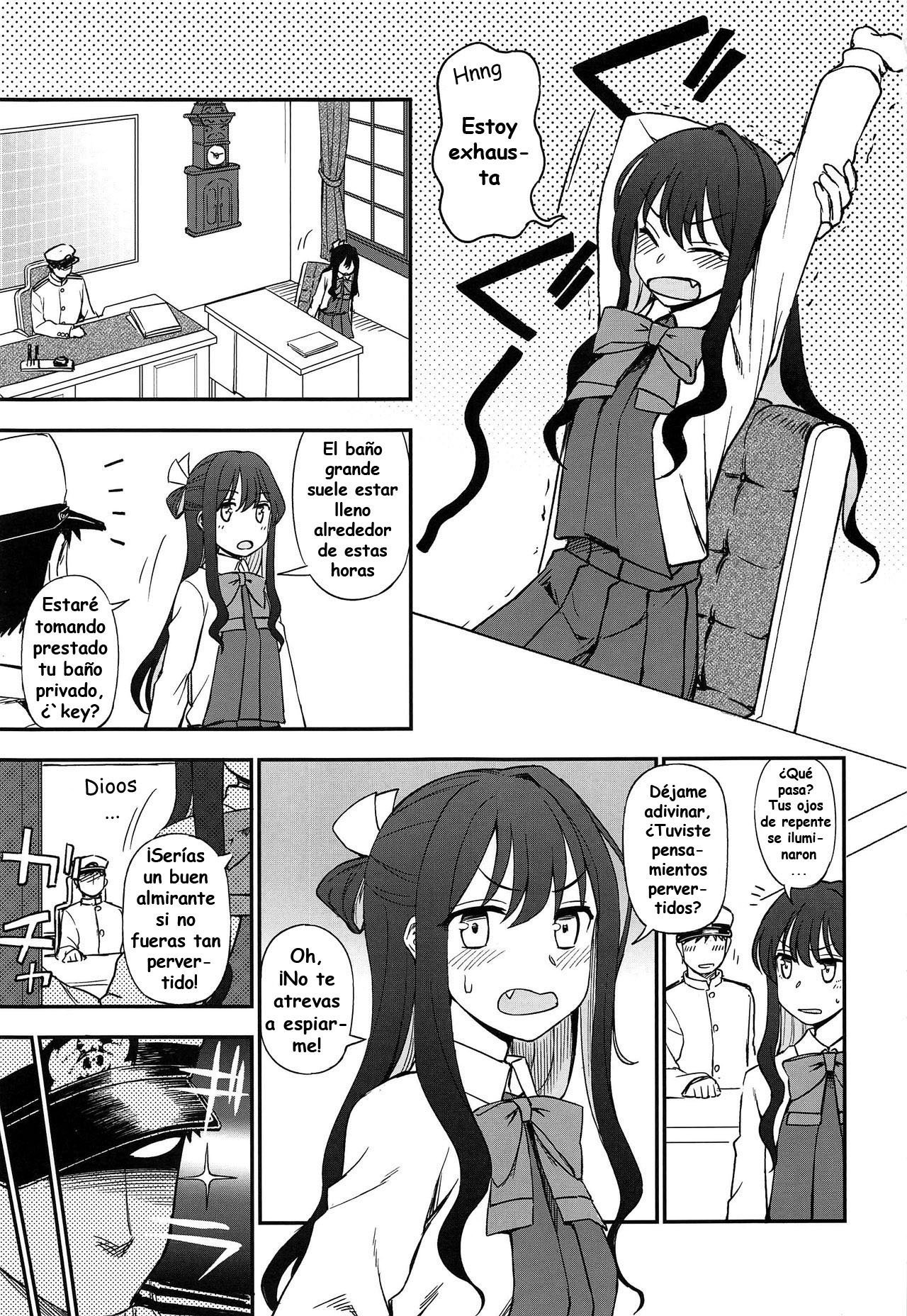 Naganami-sama to Ofuro Ecchi | Bathroom Sex With Naganami-Sama page 2 full